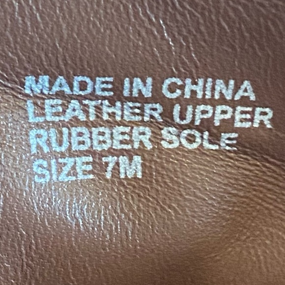 Leather Michael Kors Yolanda Over the Knee Platform Block Heel Brown Boots S z 7 - Picture 16 of 16